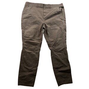 Eddie Bauer Womens Pants Size 20W Khaki Chino Classic Flat Font Y2K Casual Tan